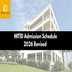 MITID Admission Schedule 2026 Revised; DAT on April 12, Studio Test from April 24